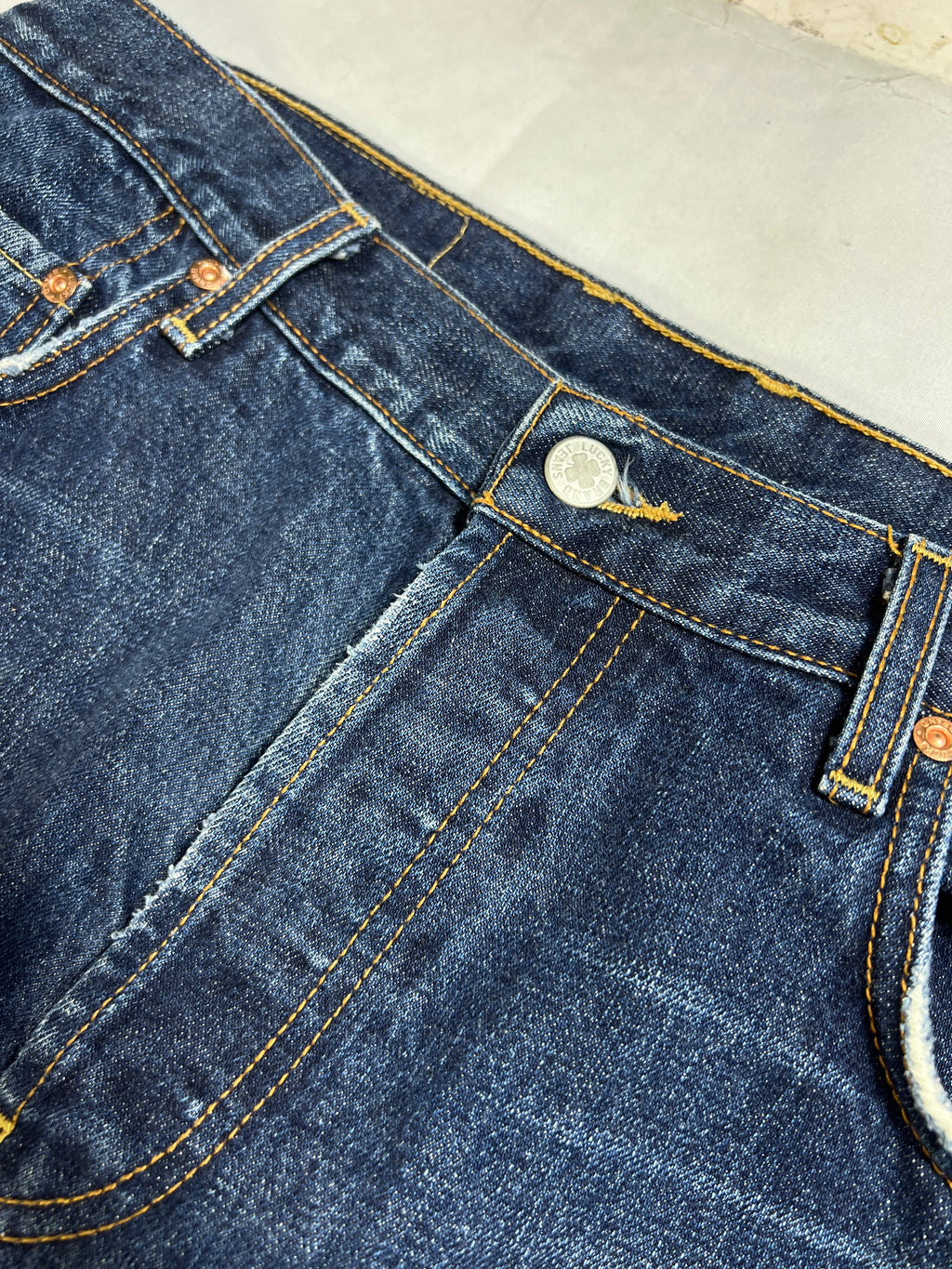 Lucky Brand Loose Fit Button Fly