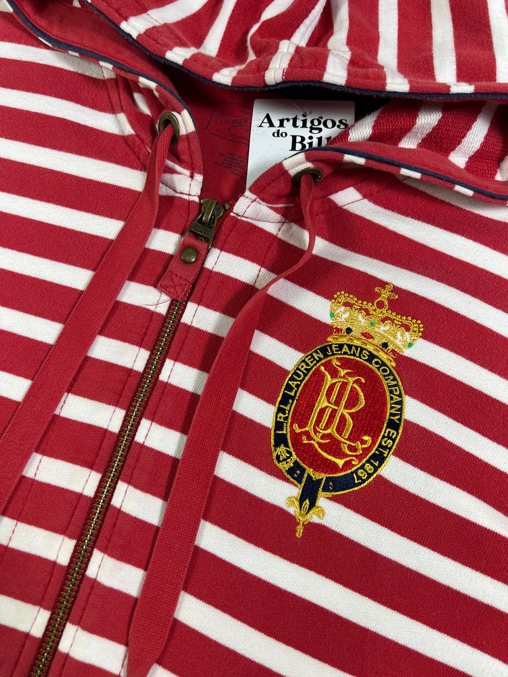 Lauren Ralph Lauren Striped Hoodie