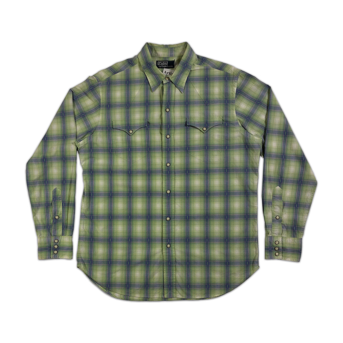 Polo Ralph Lauren Pearl Snap Western Plaid Shirt