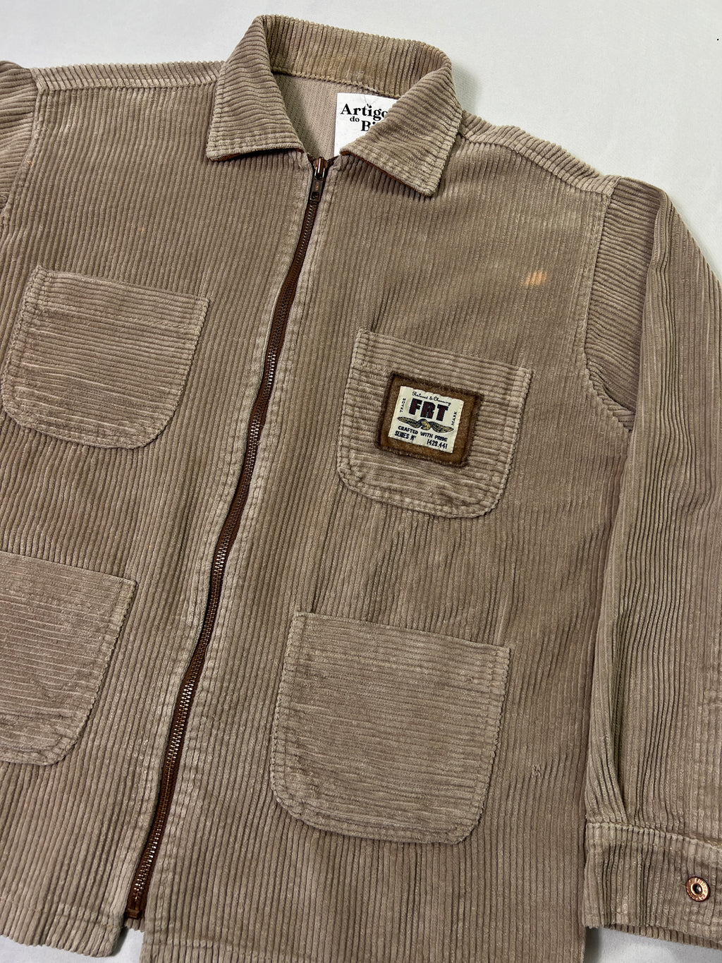 Fruto da Fruta Zip-up Corduroy Chore Jacket