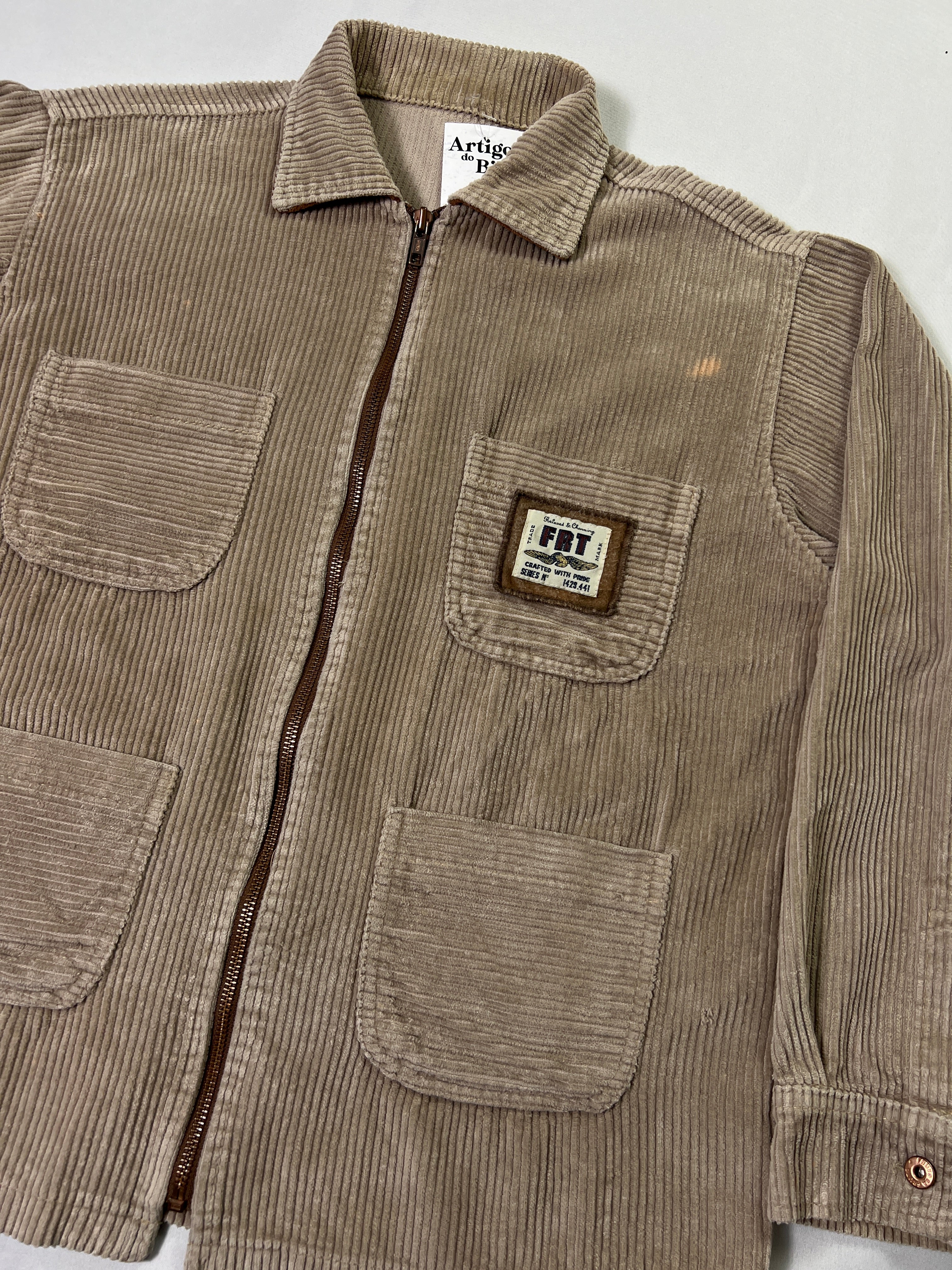 Fruto da Fruta Zip-up Corduroy Chore Jacket