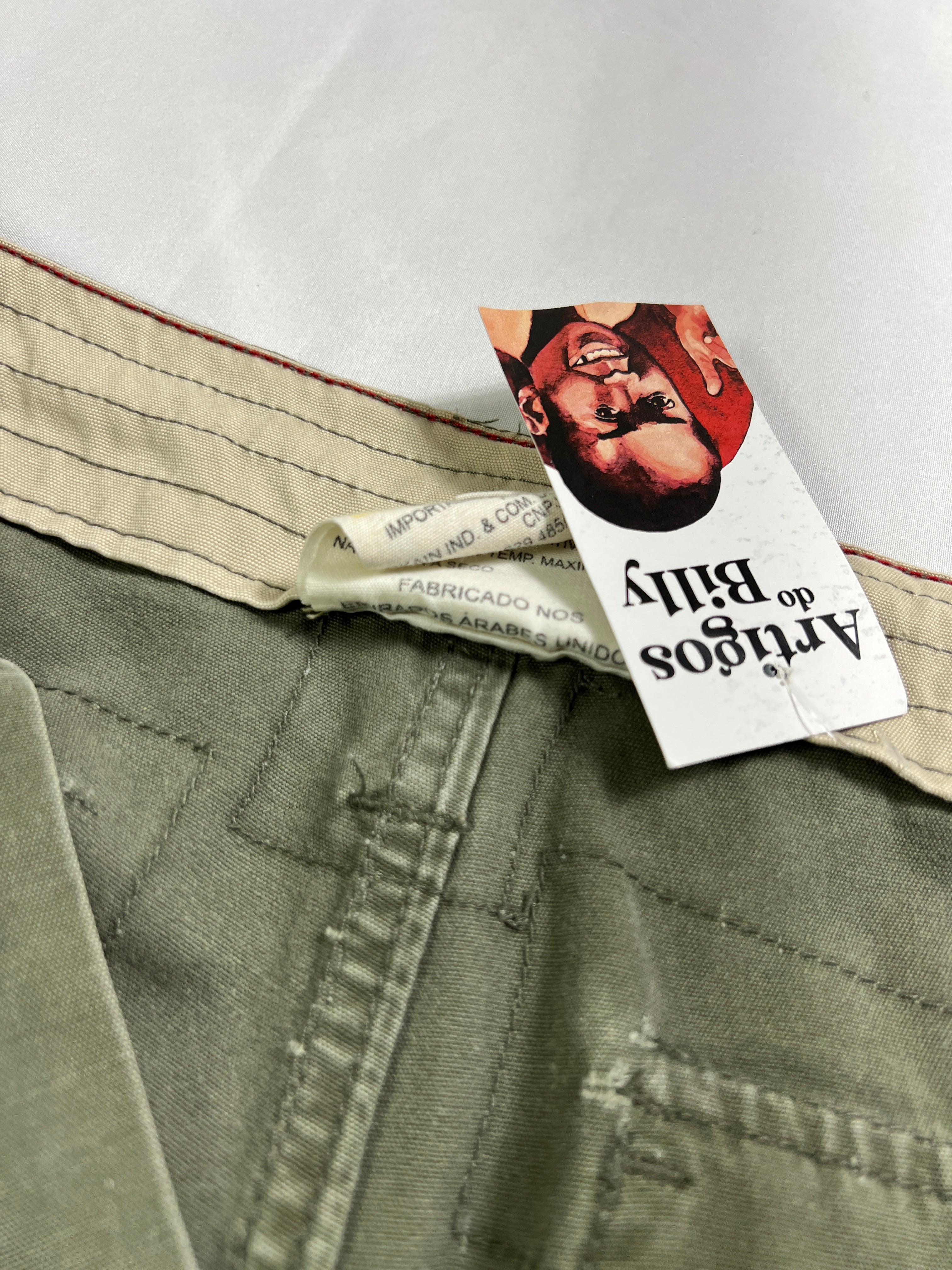 Military Wide Cargo Shorts
