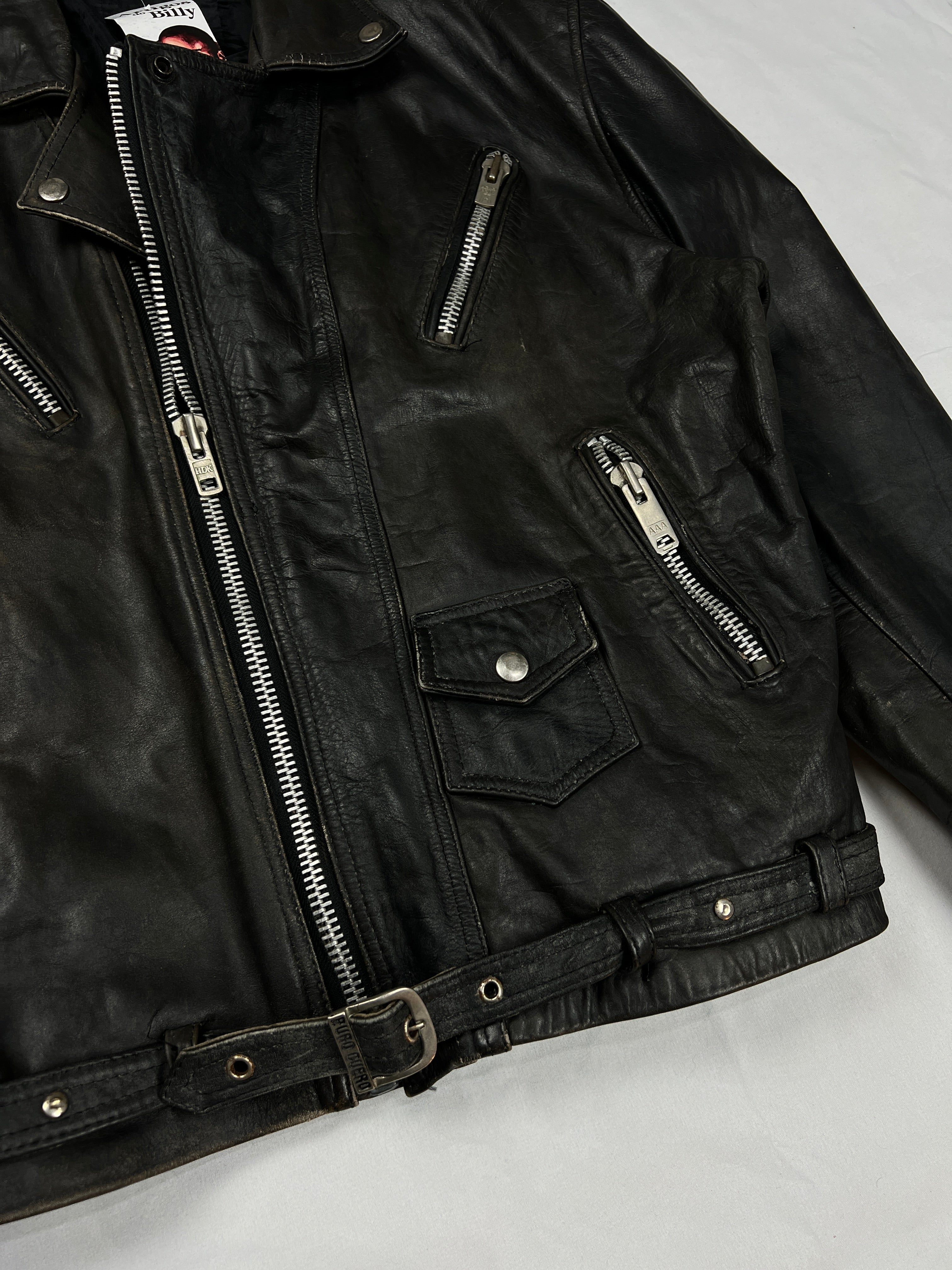 Acropole Biker Leather Jacket
