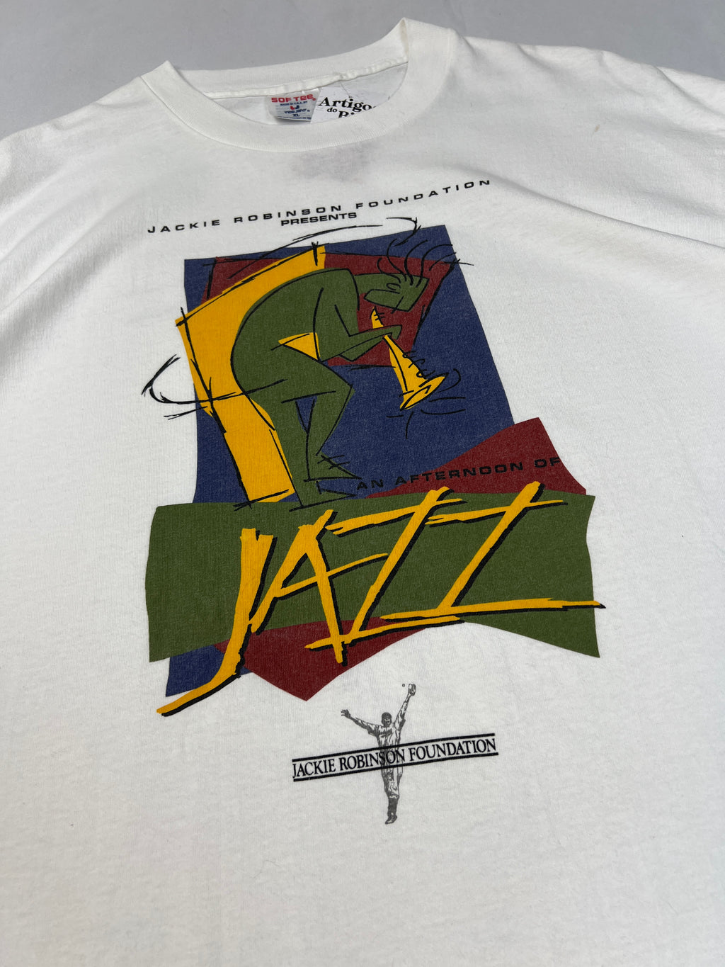 Teejays Jackie Robinson Foundation Afternoon Jazz T-Shirt