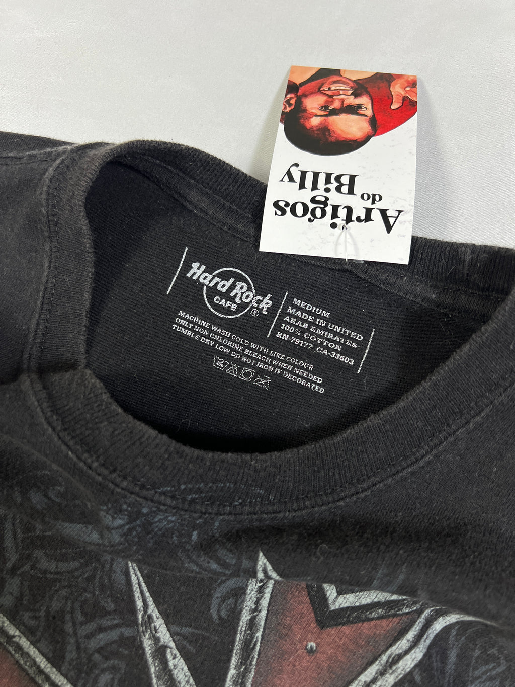 Hard Rock Cafe Madrid Souvenir T-Shirt