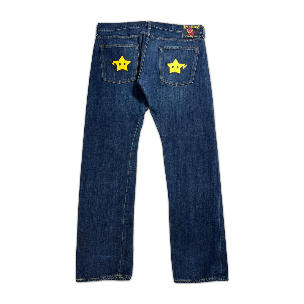 A Bathing Ape Bape Sta Selvedge Denim