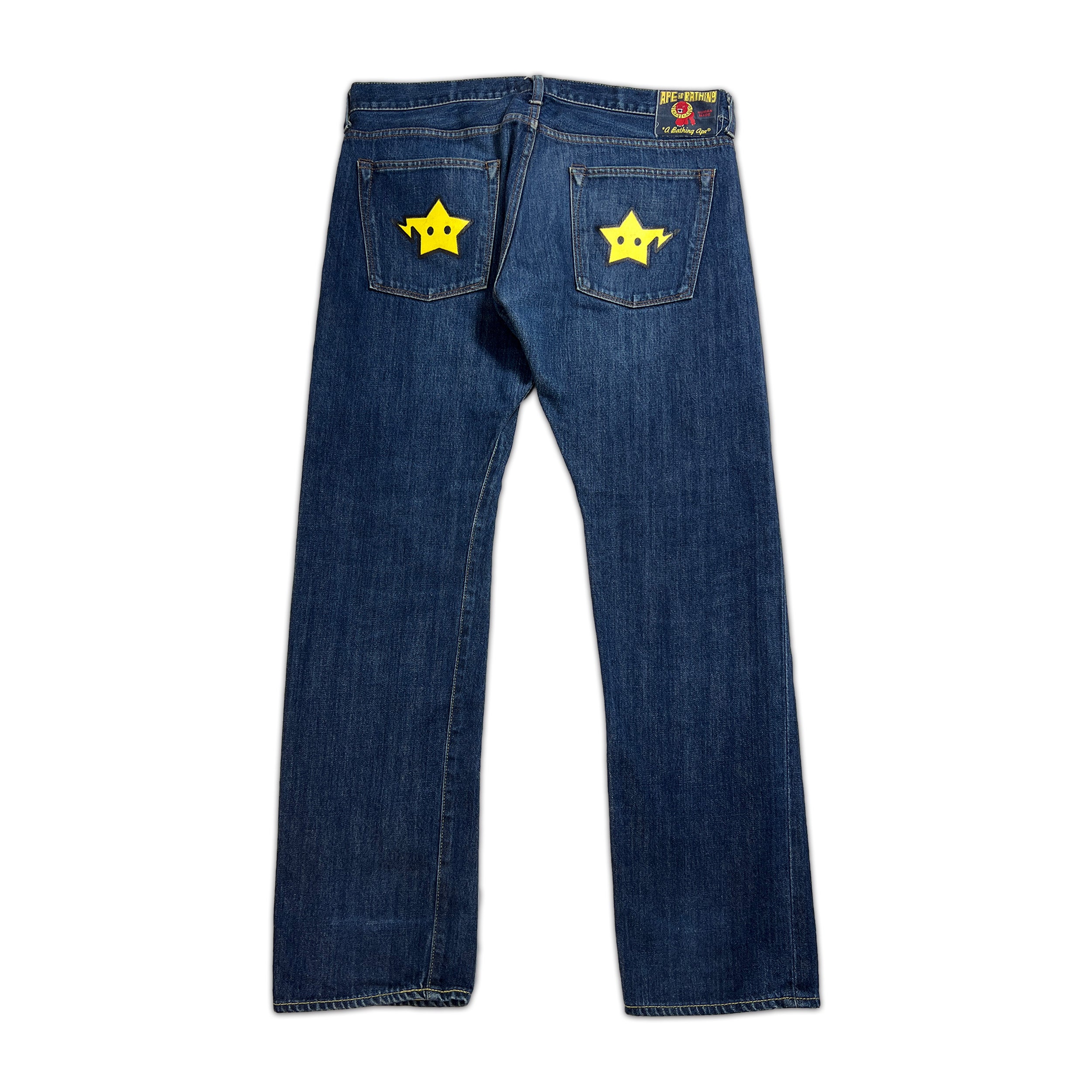 A Bathing Ape Bape Sta Selvedge Denim