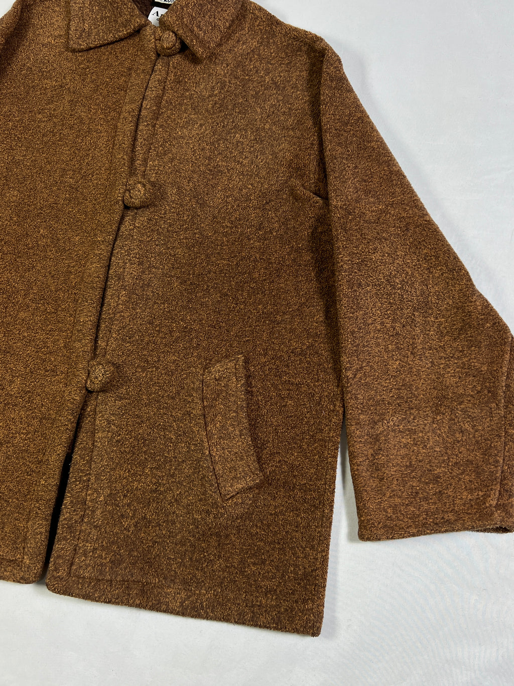 Zanca Malhas Knotted Buttons Jacket