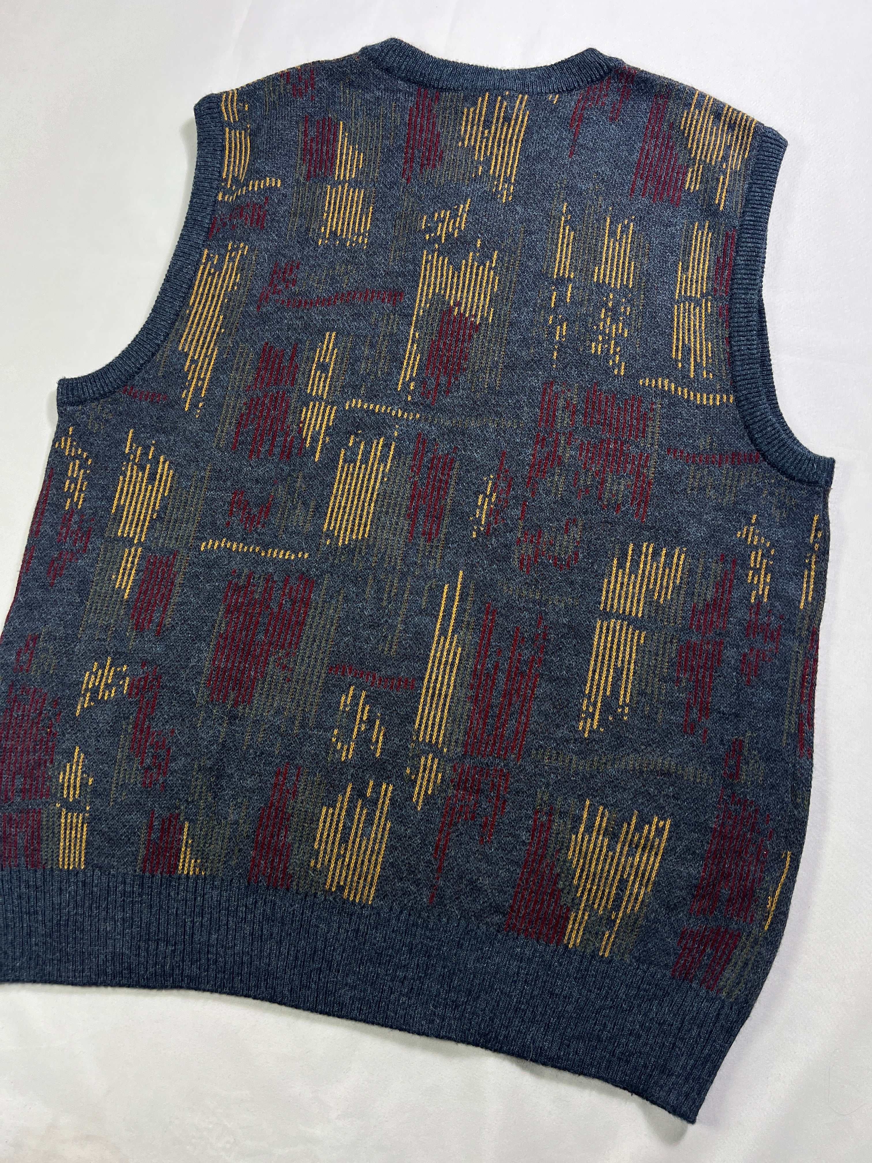Thomas LLoyd Alpaca Wool Pattern Vest