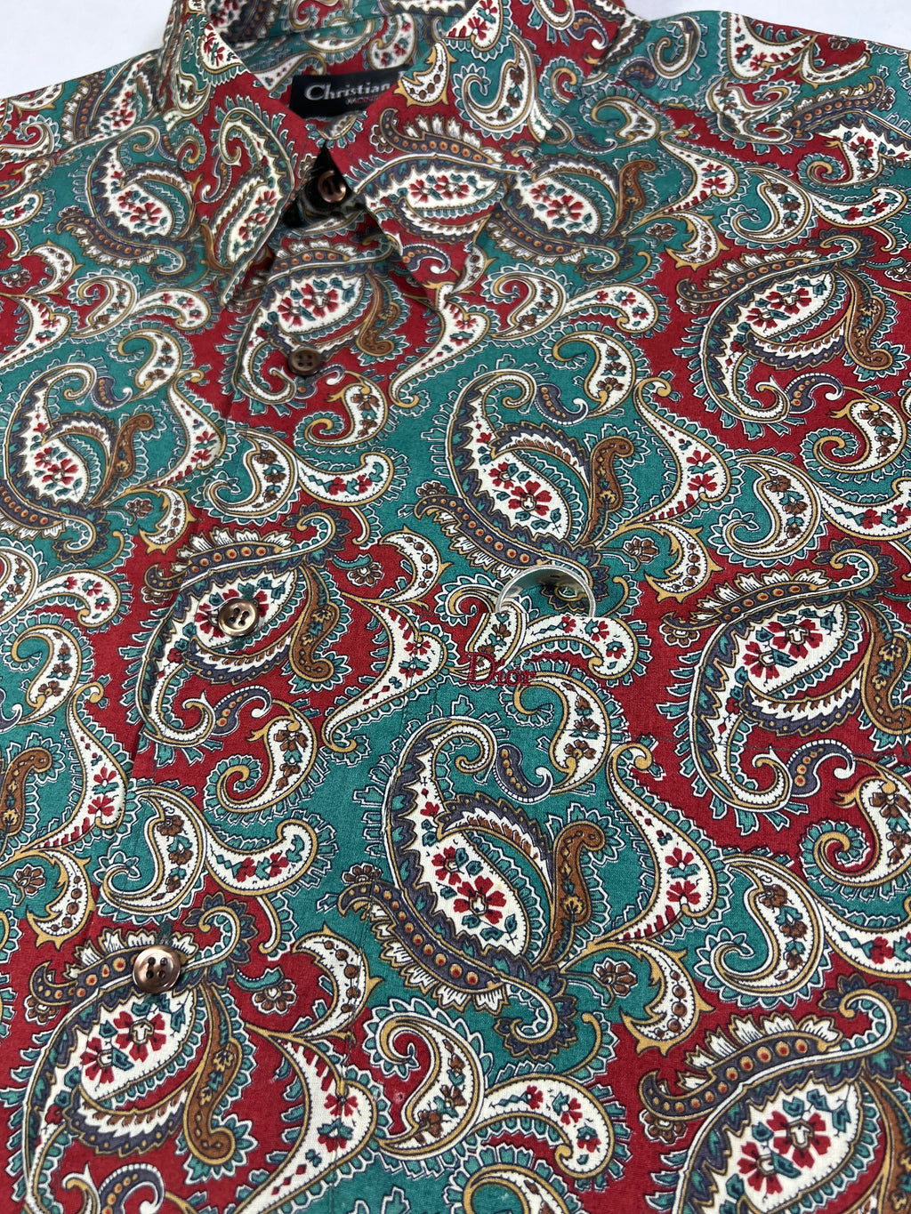 Christian Dior Paisley Shirt