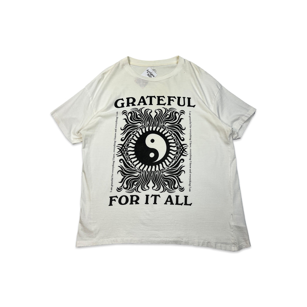 Cotton On ''Grateful For It All'' T-Shirt
