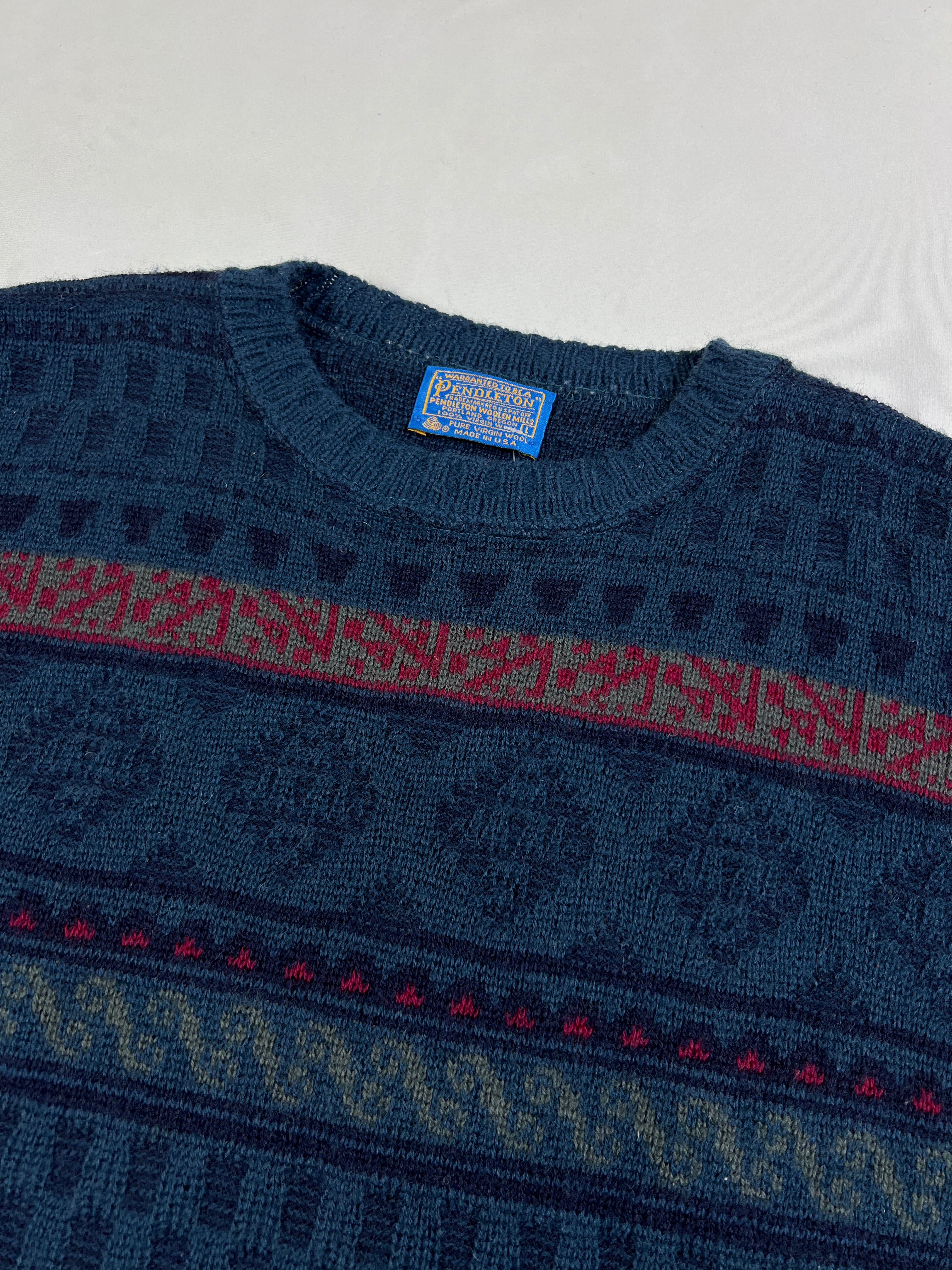 Pendleton Fair Isle Wool Pullover