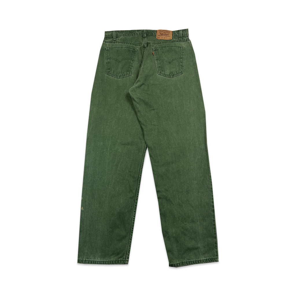 Levi's Loose Fit Orange Tab Jeans