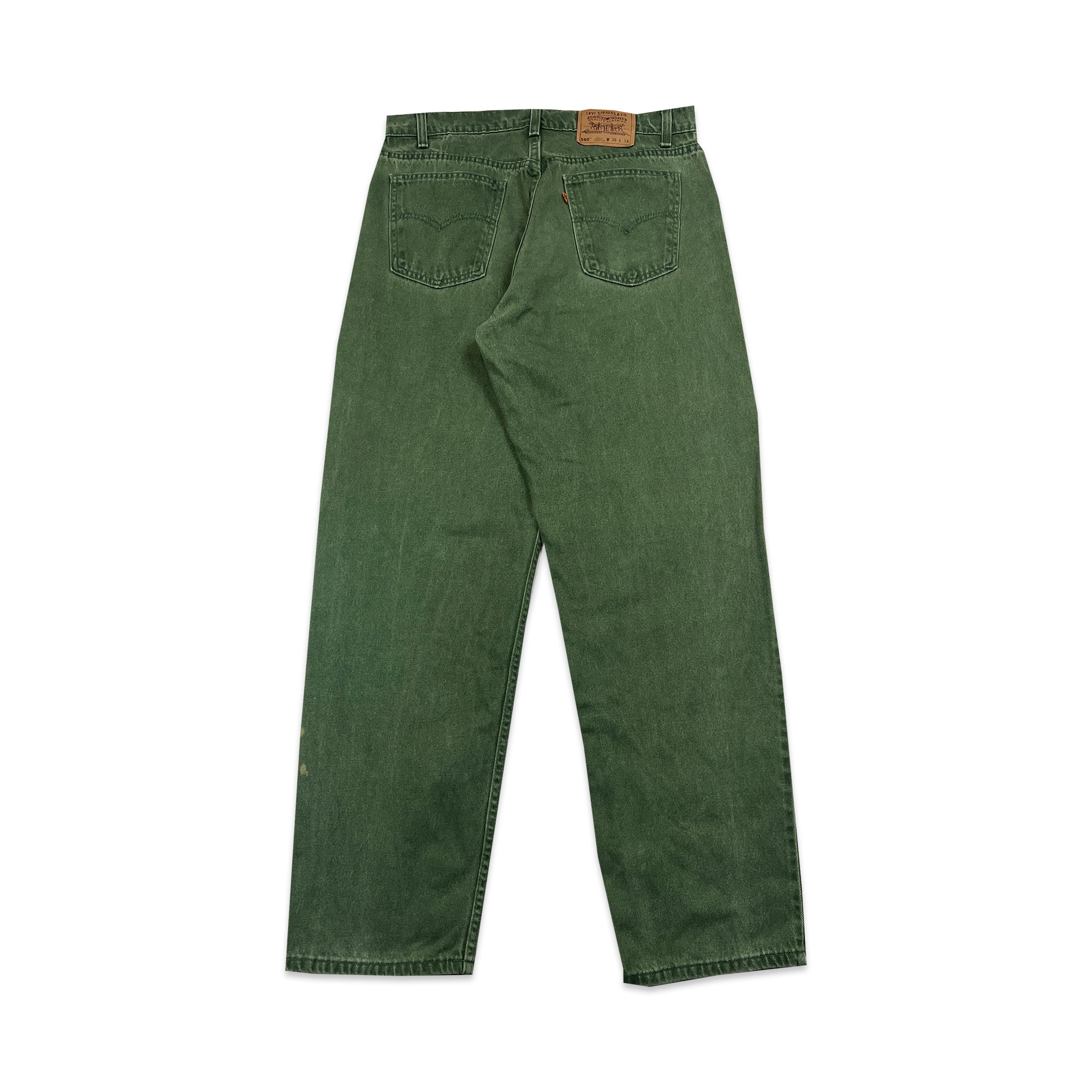 Levi's Loose Fit Orange Tab Jeans